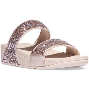 FitFlop Women's Lulu Multi-Tonal Glitter Wedge Sandals